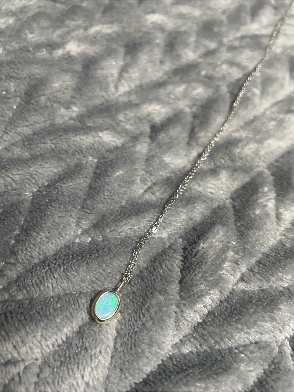 Australian Opal Necklace (See video!!)